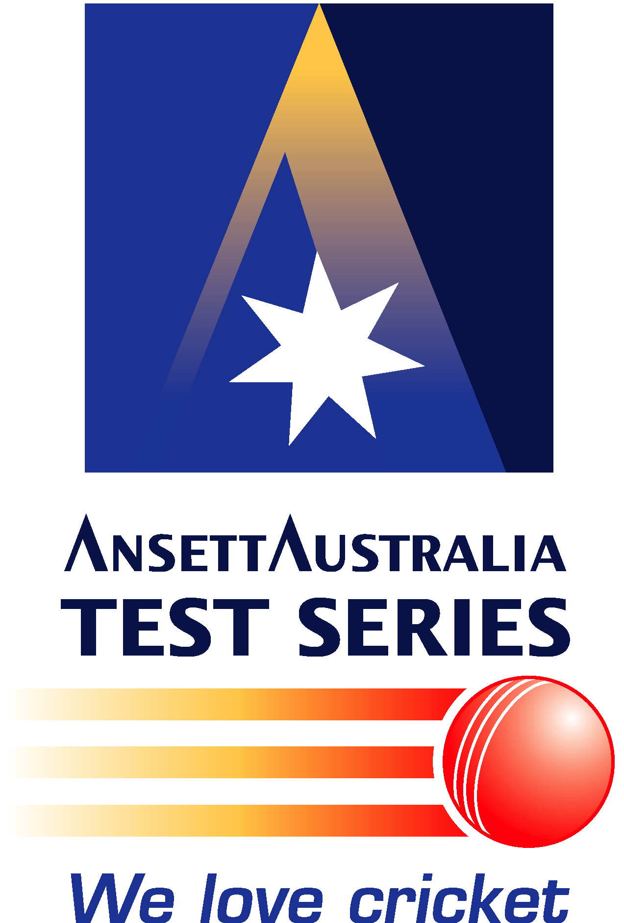 Ansett Australia Test Series Logo Vector Logo